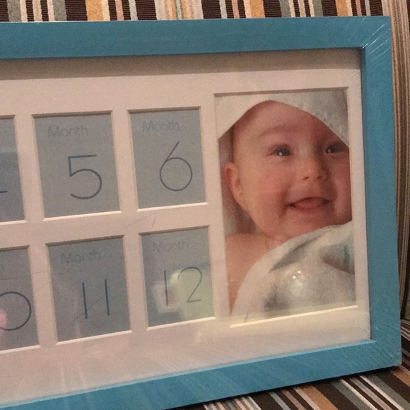 Baby boy photo frame, brand new sealed - Picture 3 of 6